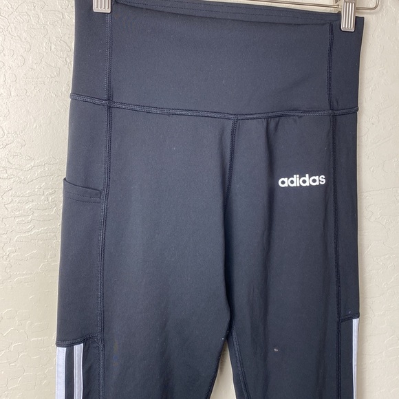 Adidas Media pocket tri stripe leggings climalite - Picture 3 of 6